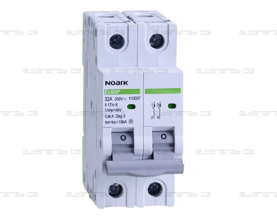 DC Миниатюрни Автоматични Прекъсвачи Ex9BP 2P DC300V C1