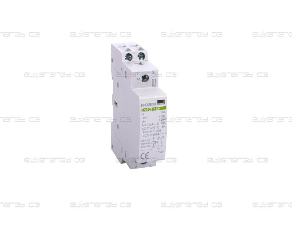 Безшумни инсталационни контактори Ex9CH16H 10 230V AC/DC