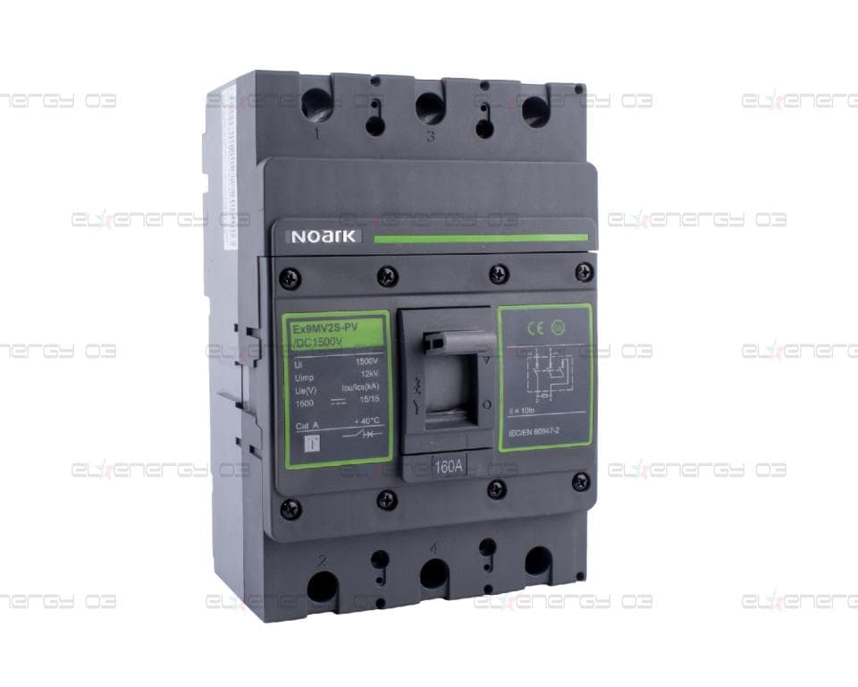 DC Прекъсвачи с лят корпус Ex9MV2S-PV/DC1500 125 IEC