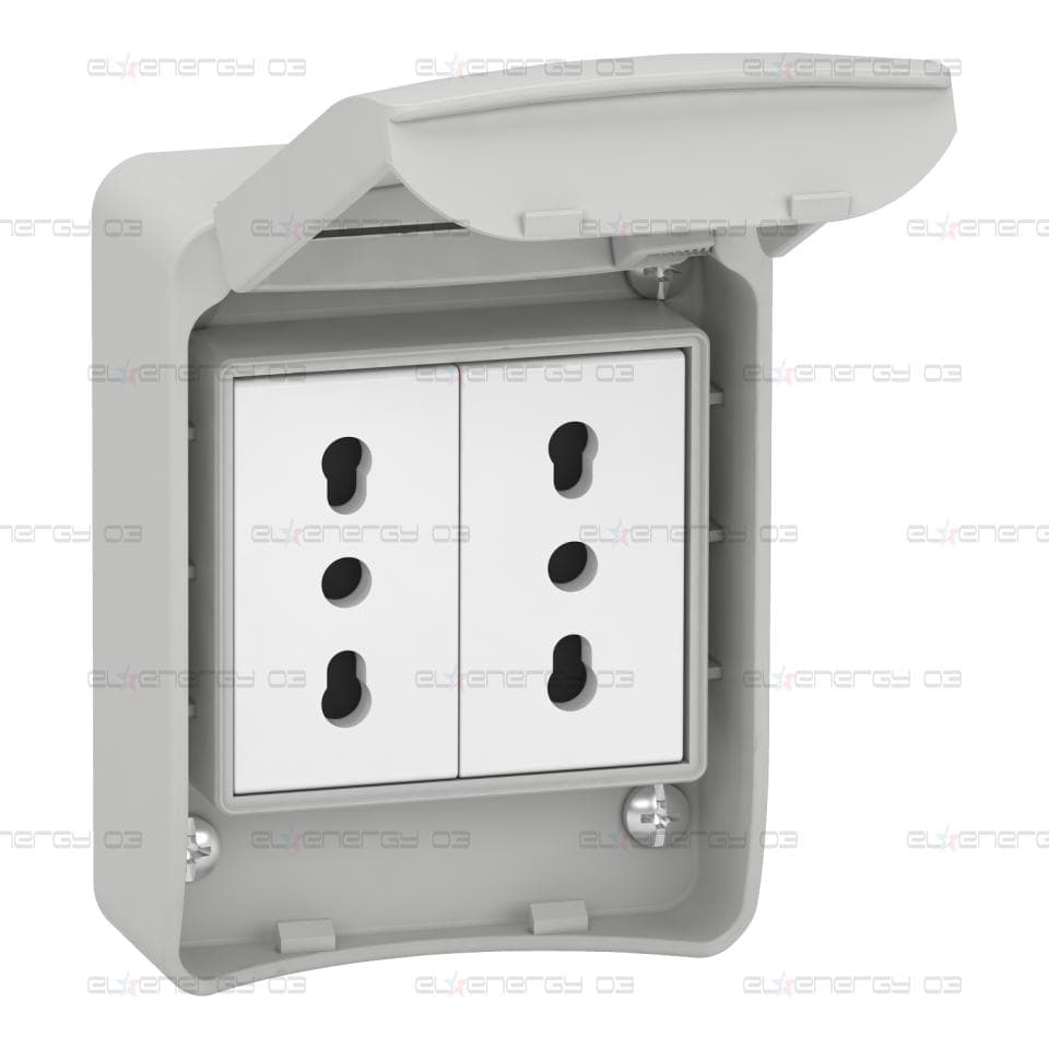 Индустриален контакт, Mureva PK, 2P+E, 10/16 A, 250 V, IP65