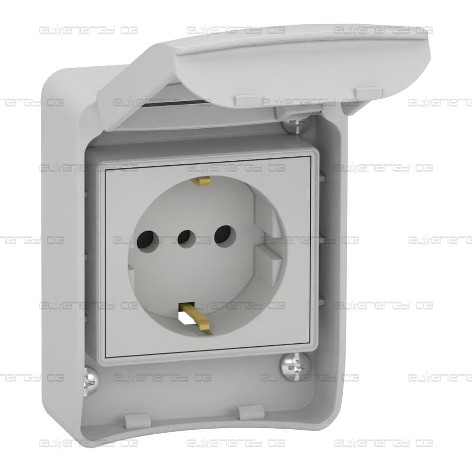 Индустриален контакт, Mureva PK, 2P+E, 10/16 A, 250 V, IP65