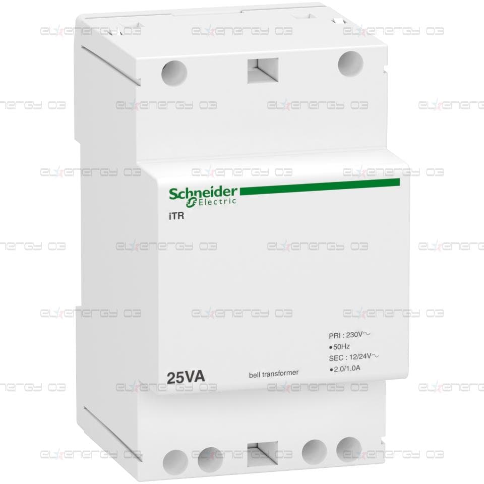 Acti 9 модулен звънков трансформатор iTR - 230 V 50..60 Hz - изход 12..24 V - 25 VA