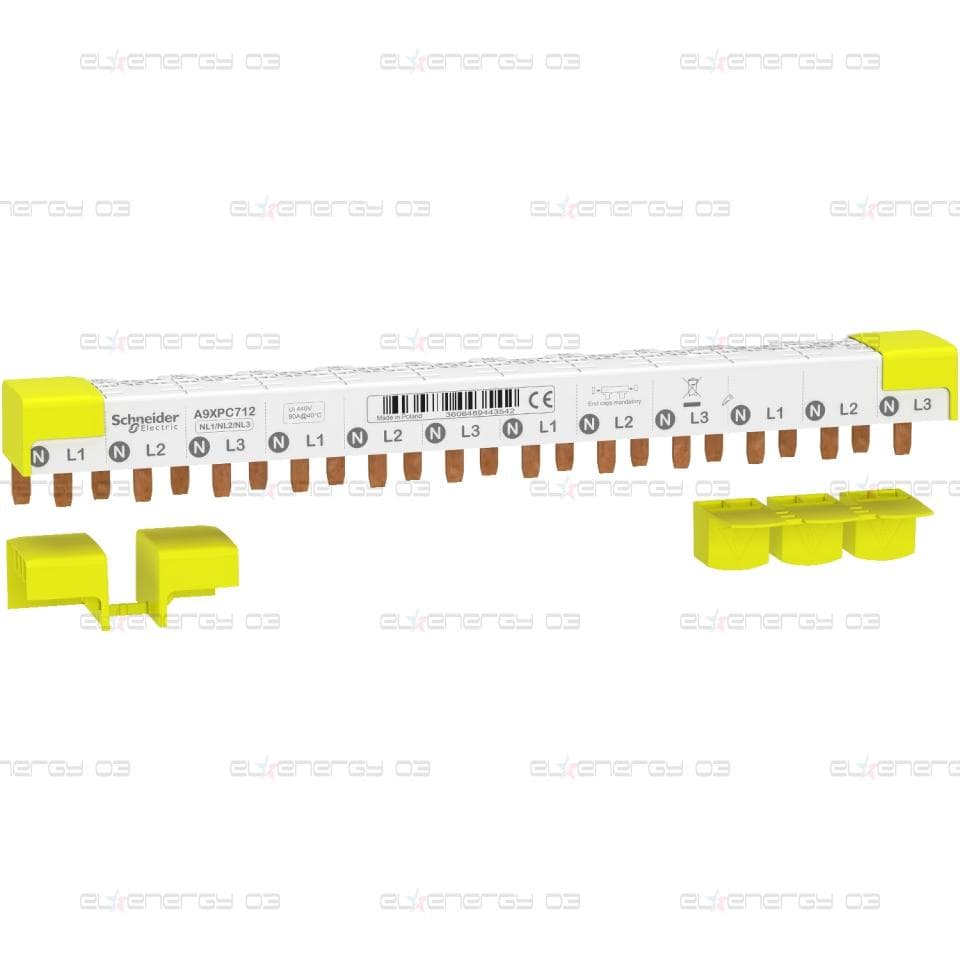 Захранващ гребен iC40 3PN 12 модула 18MM