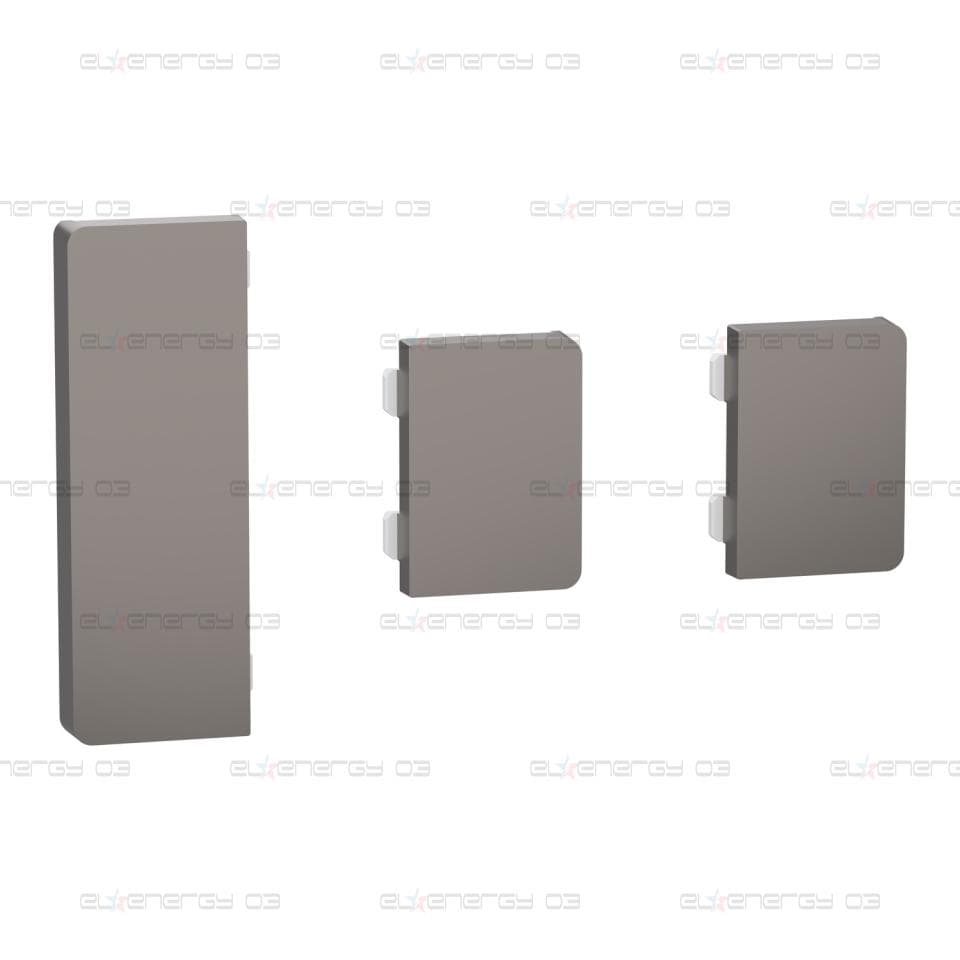 KNX капак за 1 среден и 2 малки бутона SysD, никел