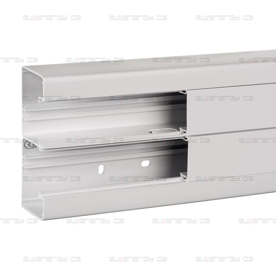 OptiLine 45 - инсталационен канал - 140x55 mm - PVC - полярно бяло - 2000 mm