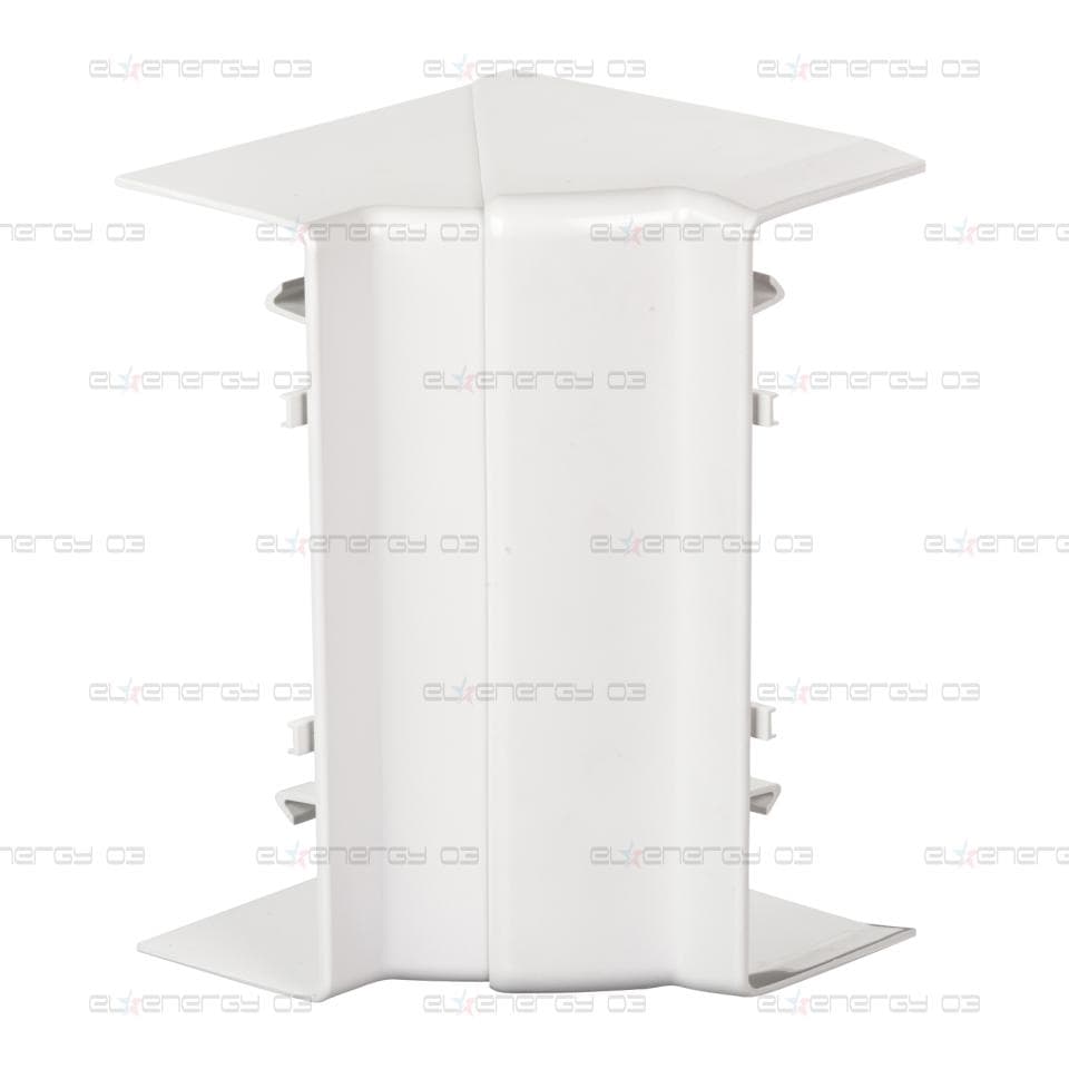 OptiLine 45 - вътрешен ъгъл - 165 x 55 mm - PC/ABS - полярно бяло