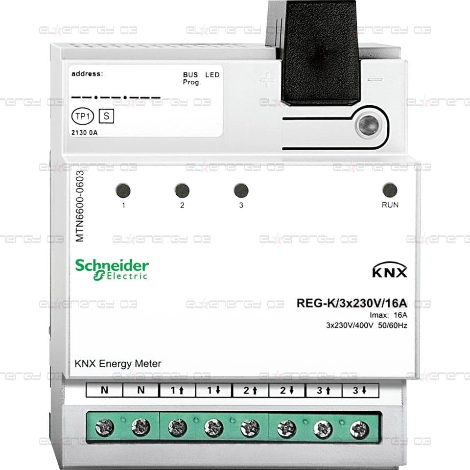 Merten KNX - Електромер - 3 x 230 V - 16 A