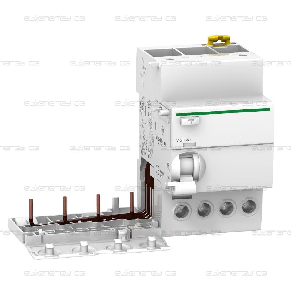 Vigi iC60 - допълнителен блок за земни утечки - 4P - 25A - 100mA - тип A