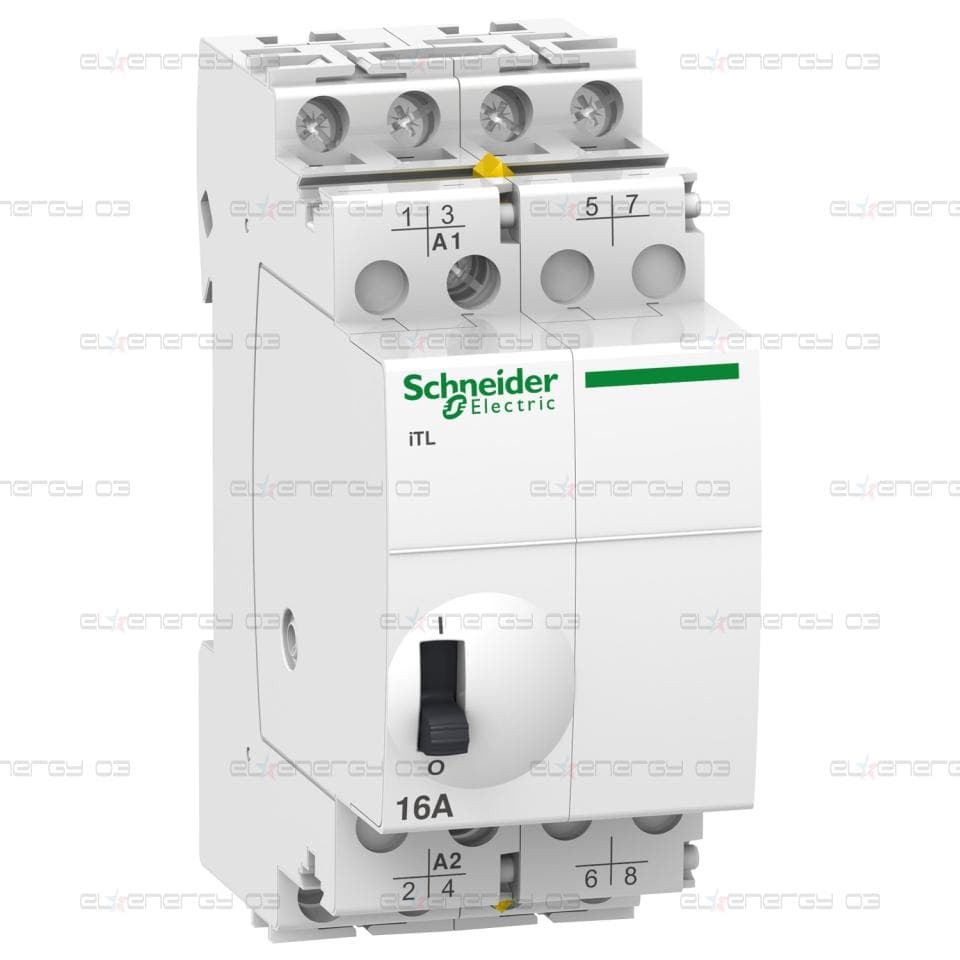 Импулсно реле iTL - 4P - 4 NO - 16A - бобина 110 VDC - 230...240 VAC 50/60Hz