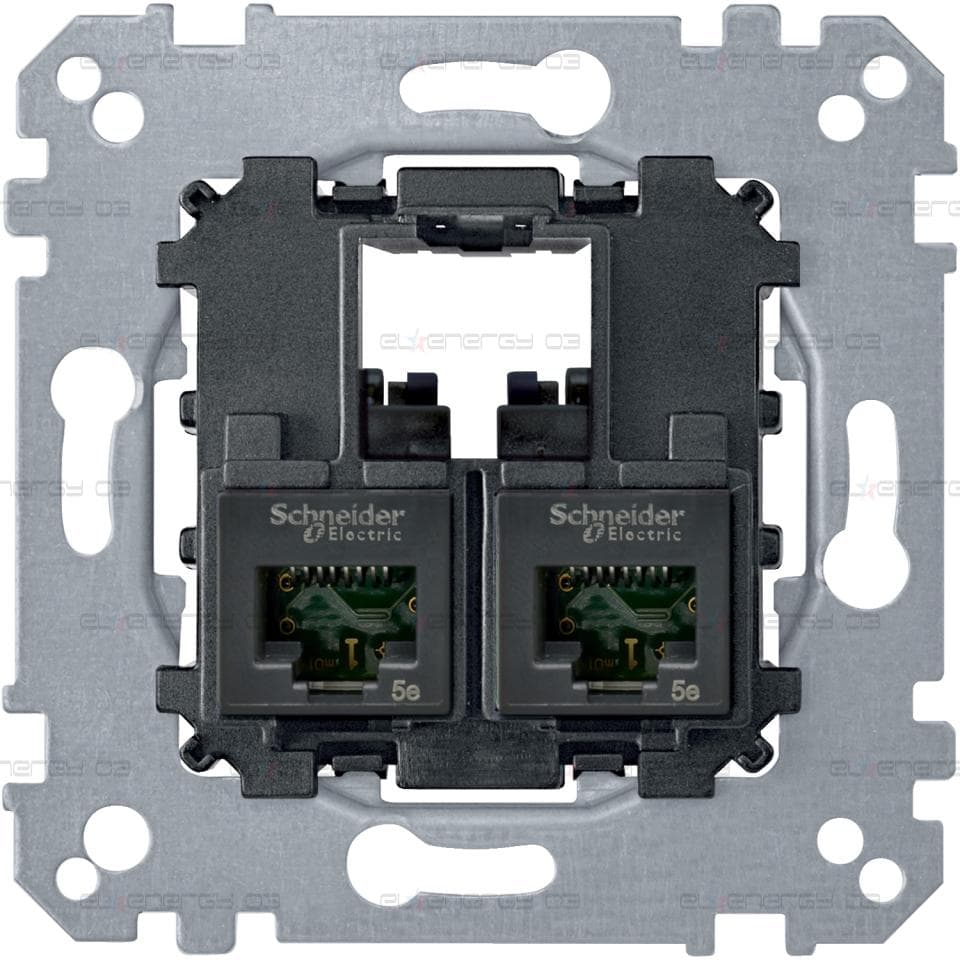 Компютърна розетка 2XRJ45 кат.5е UTP