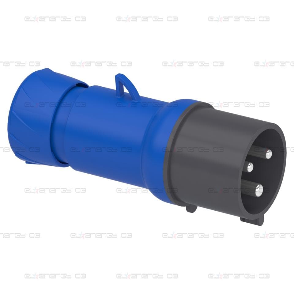 Инд. щепсел 32A 2P-E 200-250V IP44 50-6