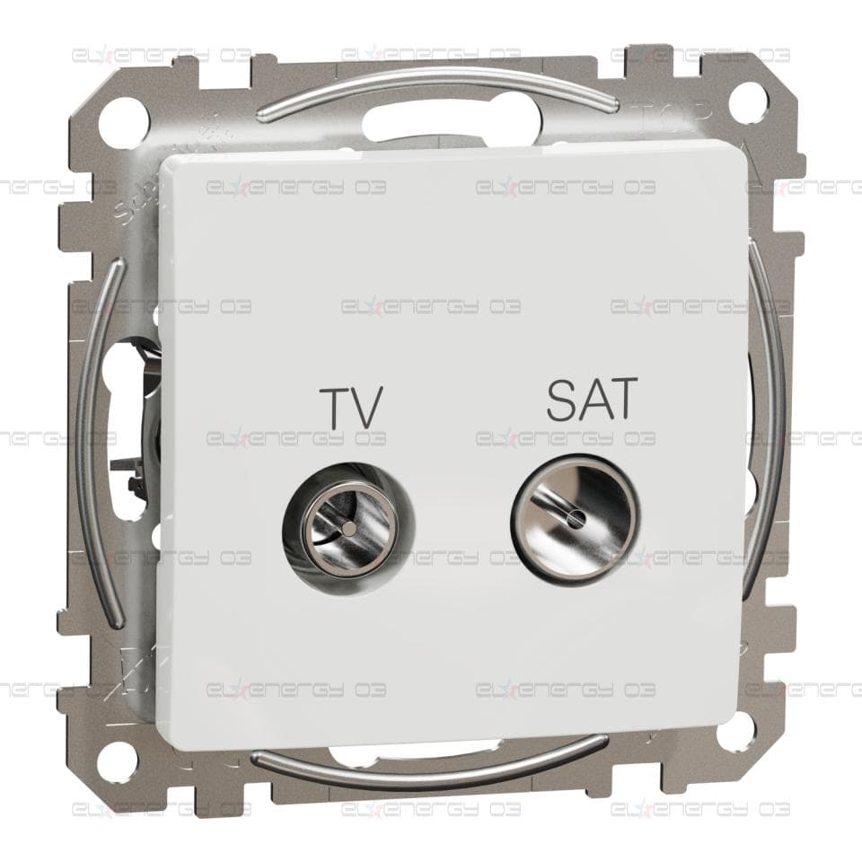 TV/SAT междинен изход 10db, Sedna, бял