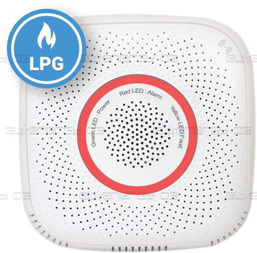 Датчик за газ LPG за контакт бял Shelly GAS – 262283