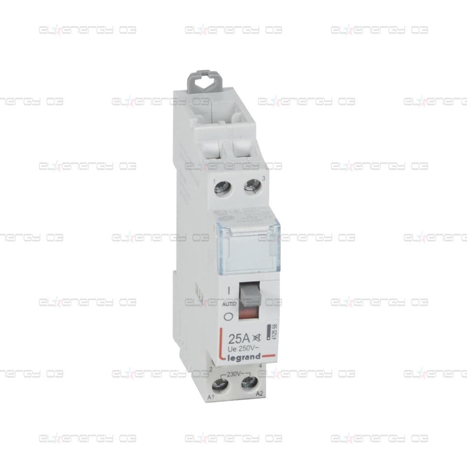 Модулен контактор CX3 25А 2NO 220V 1 модул БЕЗШУМЕН Legrand