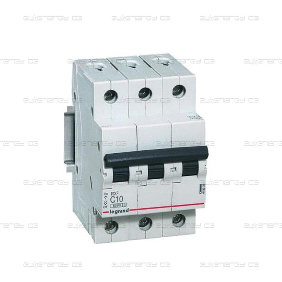 Автоматичен прекъсвач RX3 3P 25A крива С 6kA Legrand