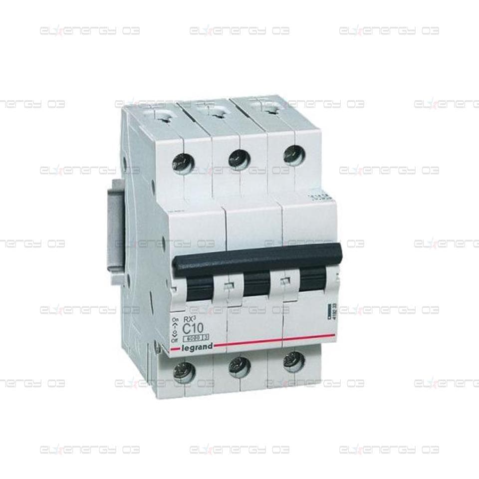 Автоматичен прекъсвач RX3 3P 20A крива С 6kA Legrand