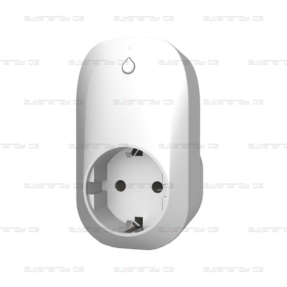 Адаптер Smart за контакт 1х Шуко 16A с мерител Shelly Plug – 262047