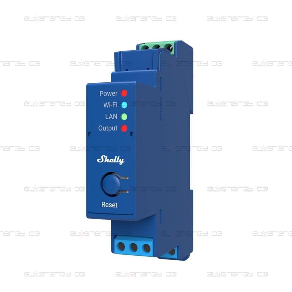 Импулсно Smart реле 1х On/Off 16A за DIN монтаж Shelly PRO 1 – 268001