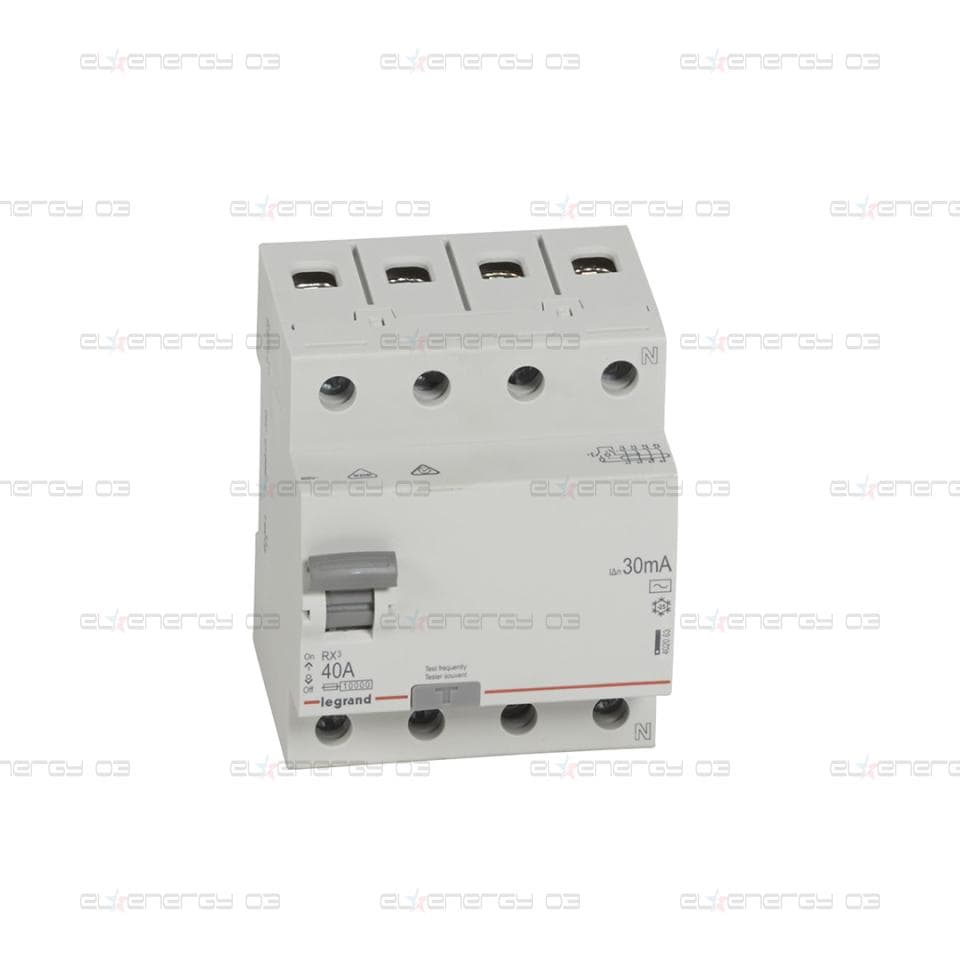 ДТЗ 4P 40A 30mА серия RX3 ID тип AC Legrand