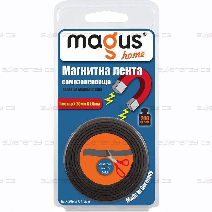 MAGUS  2000 Магнитна лепяща лента 1м/20мм/1,5мм