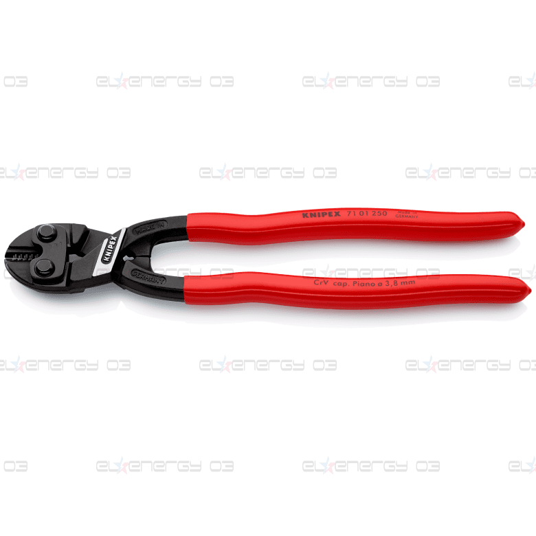 Клещи болторези CoBolt, червена ръкохватка 250мм, Knipex