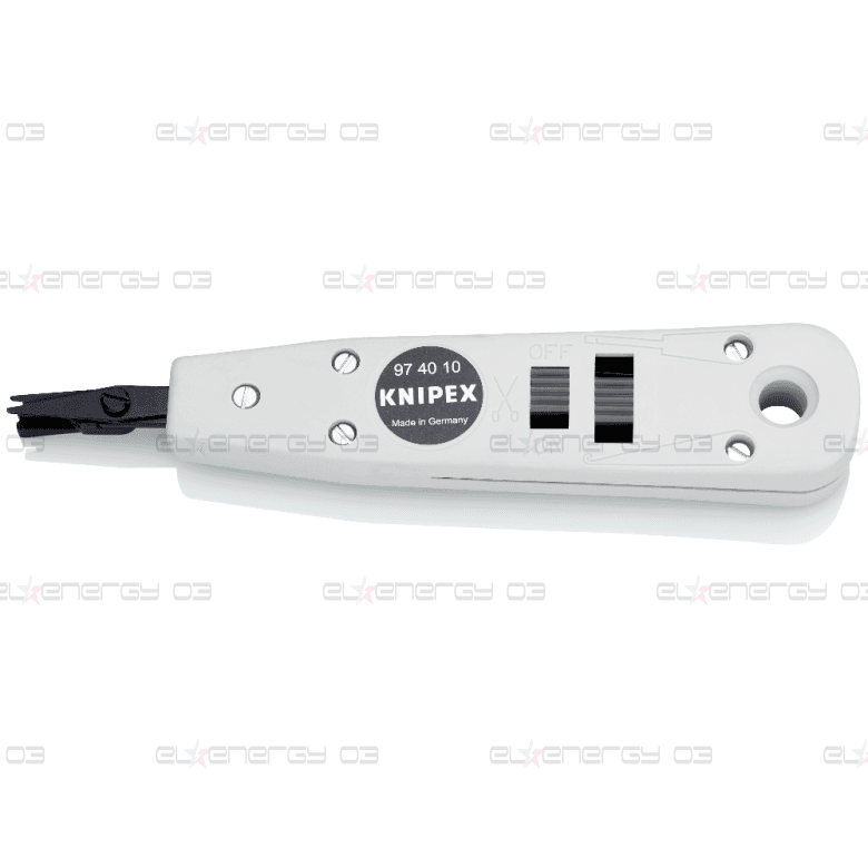 Инструмент за кримпване на RJ45 тип LSA-Plus, Knipex