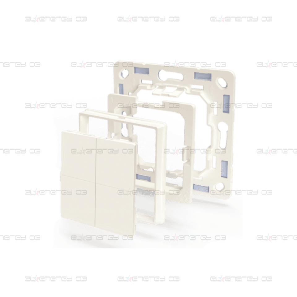 Бутон с 16 функции с батерия бял Shelly BLU Wall Switch 4 Legrand – 266892