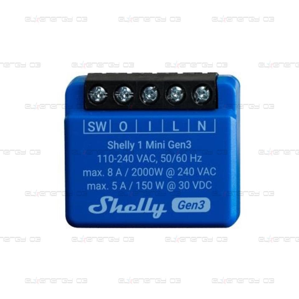 Микромодул Smart реле 1х On/Off 8A изисква неутрала Shelly 1 Mini Gen3 – 261576