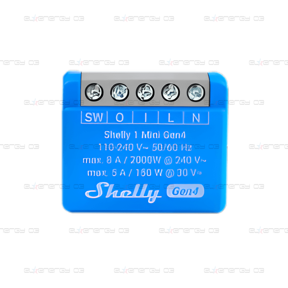 Микромодул Smart реле 1х On/Off 8A изисква неутрала Shelly 1 Mini Gen4 – 070786