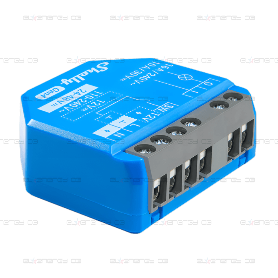 Микромодул Smart реле 1х On/Off 16A изисква неутрала Shelly 1 Gen4 – 070687