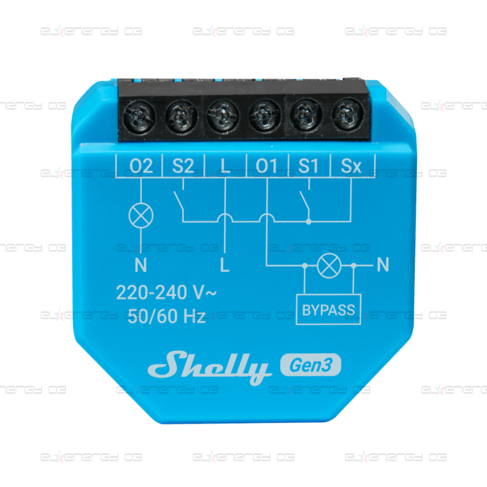 Микромодул Smart реле 2х On/Off 3A БЕЗ НЕУТРАЛА Shelly 2L Gen3 – 261644