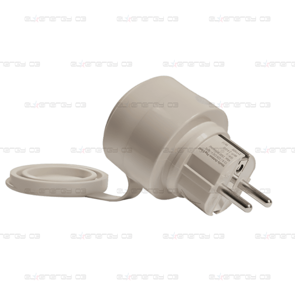 Адаптер Smart за контакт 1х Шуко 12A с мерител IP44 Shelly Outdoor Plug S Gen3 – 070557