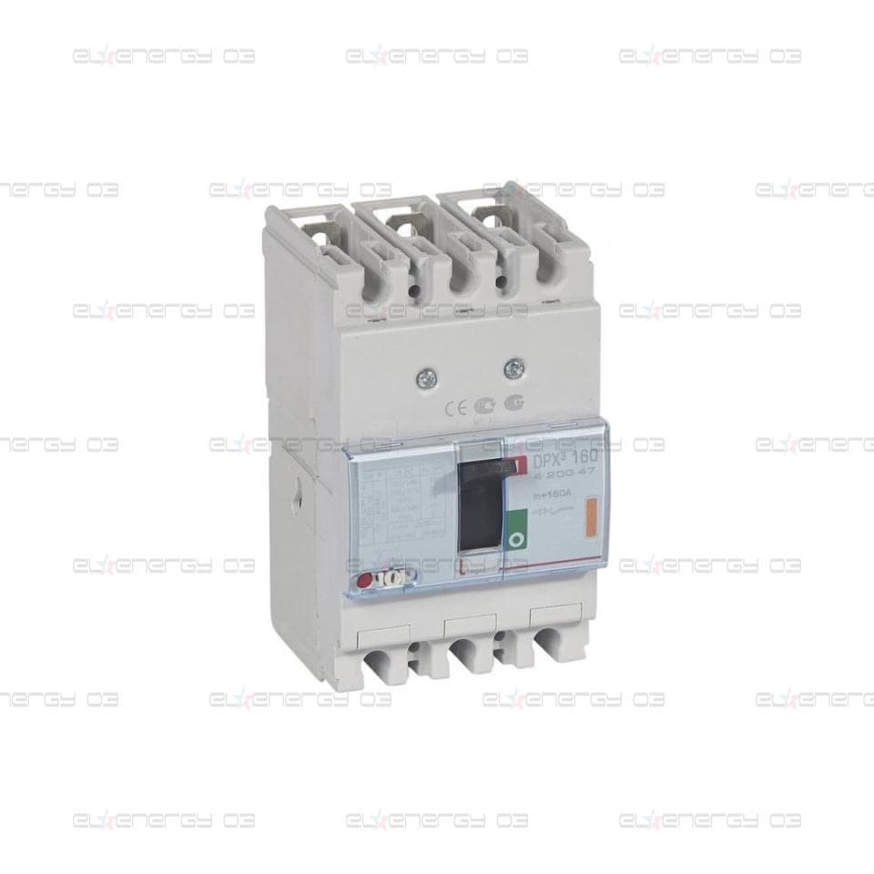 Автомат DPX3 160 TM 3P 160A 25кA регулируем (In x 0.8…1) Legrand
