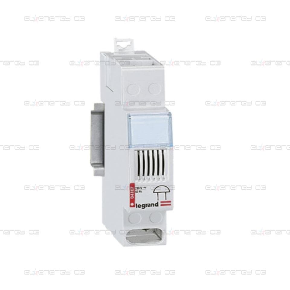 Модулен DIN звънец 8-12V 80-84dB 4/5VA 360/420vA 1мод. Legrand