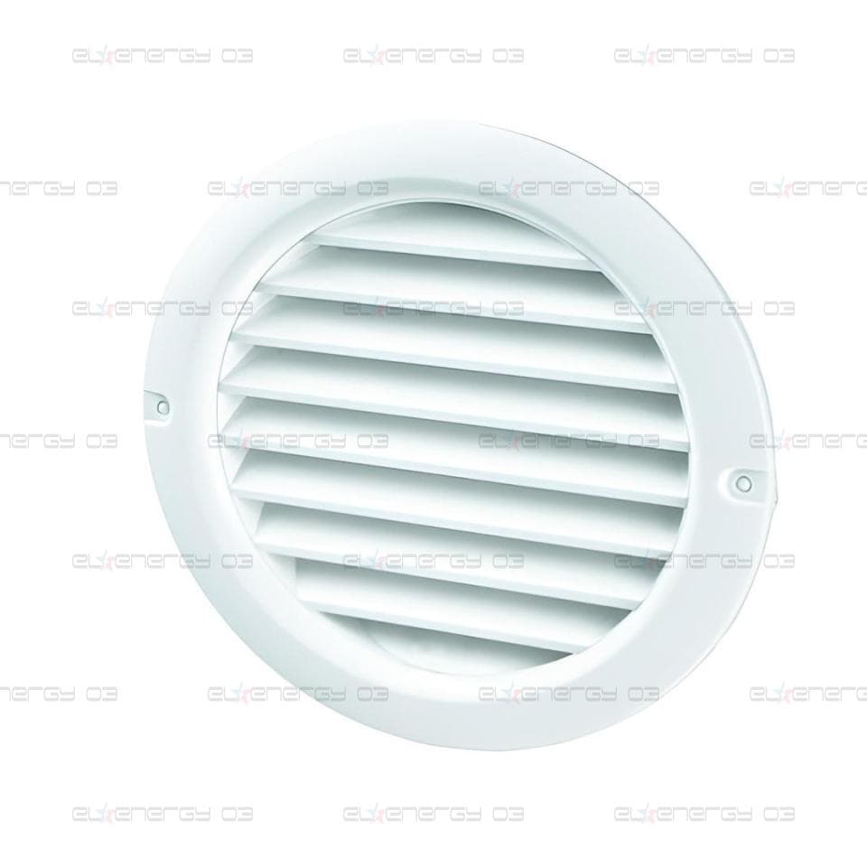 Вентилационна решетка VENTS MV 125 bVs,Бяла
