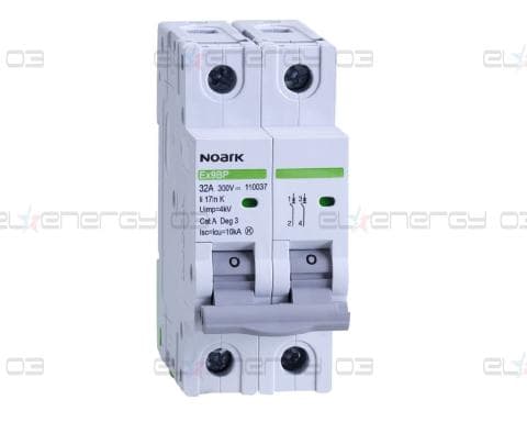 DC Миниатюрни Автоматични Прекъсвачи Ex9BP 2P DC300V C2