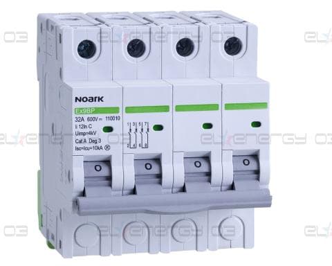 DC Миниатюрни Автоматични Прекъсвачи Ex9BP 4P DC600V K2