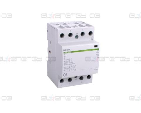Безшумни инсталационни контактори Ex9CH40H 40 110V AC/DC