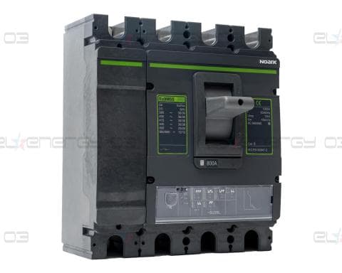 Прекъсвач с лят корпус Ex9M5P SU20L 800 4P4T с електронна защита (DIP)