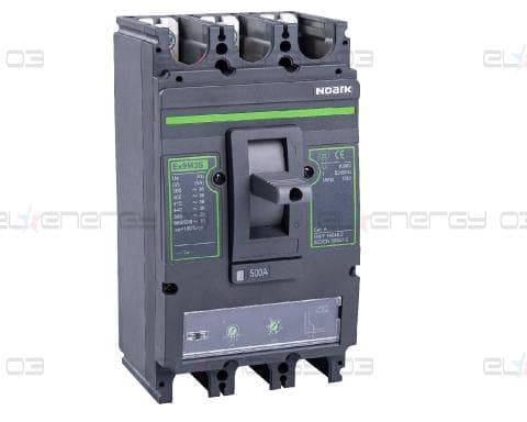 Прекъсвачи с лят корпус Ex9M3S TM 500 3P с термомагнитна защита