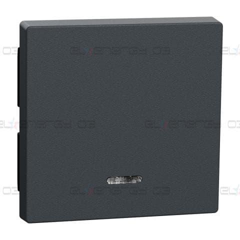 Капак за ключ, Merten System M, с индикаторно прозорче, антрацит