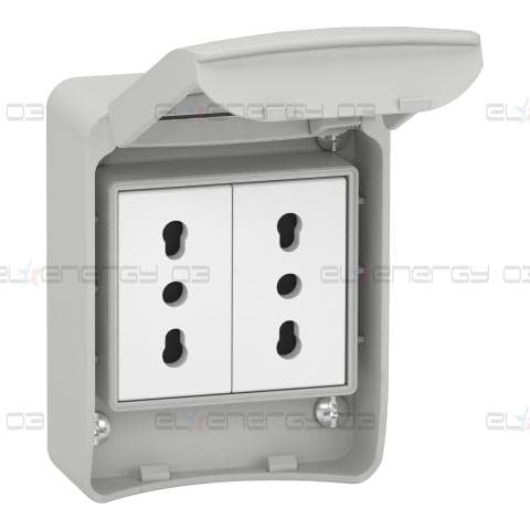 Индустриален контакт, Mureva PK, 2P+E, 10/16 A, 250 V, IP65