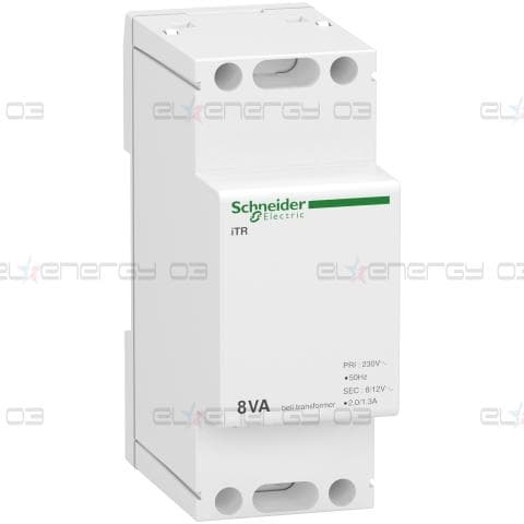 Acti 9 модулен звънков трансформатор iTR - 230 V 50..60 Hz - изход 8..12 V - 8 VA