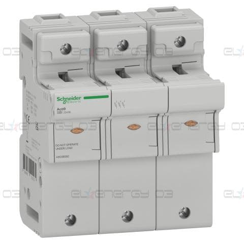 Основа за предпазител, Acti9 SBI, 3P, 125A, за 22 x 58mm