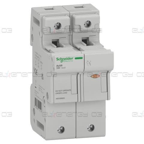 Основа за предпазител, Acti9 SBI, 1P+N, 50A, за 14 x 51mm