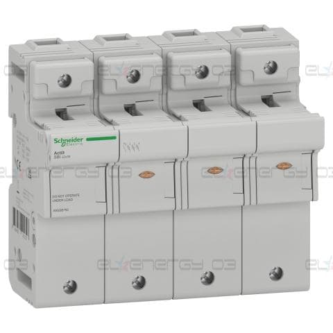 Основа за предпазител, Acti9 SBI, 3P+N, 125A, за 22 x 58mm