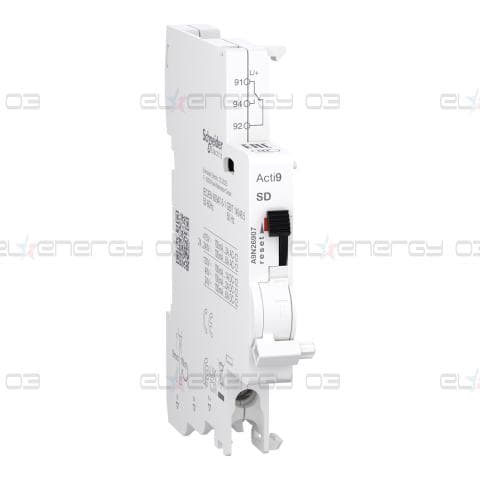 Спомагателен контакт, Acti9 A9N, SD, 1 C/O, 100mA - 6A, 24-415 VAC, 24-130 VDC, долна връзка