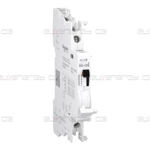 Спомагателен контакт, Acti9 A9N, OF/SD+OF, 2 C/O, 100mA - 6A, 24VAC - 415VAC, 24VDC - 130VDC, горна и долна връзка