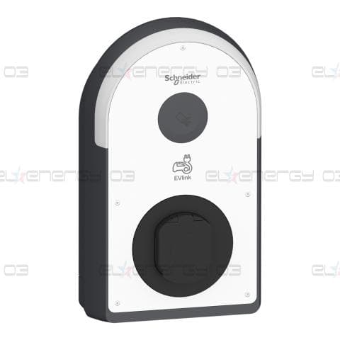 Зарядна станция, EVlink Pro AC/AC , 7.4kW, 32A, 1P+N, T2S изходен контакт, RDC-DD 6mA, RCD Asi 30mA, MNx aux.