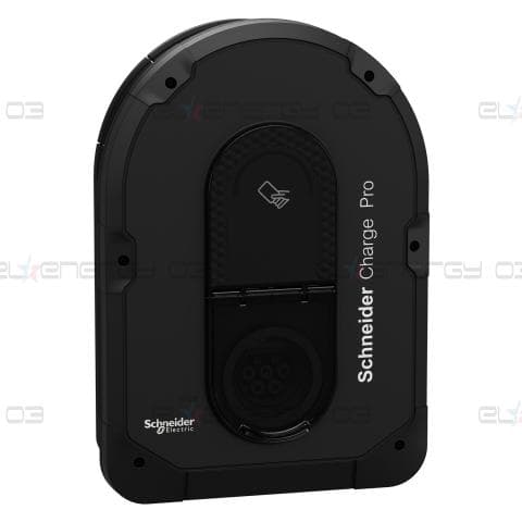 Зарядна станция за ЕПС, Schneider Charge Pro, 1P-3P, 1xT2S, 7.4-11-22kW, 16-32A, с 4G модем и комуникация TIC, без кабел